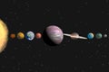 Solar system Royalty Free Stock Photo