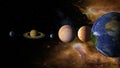 Solar System Royalty Free Stock Photo