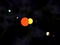 Solar system with a binary star