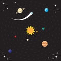 Solar system Royalty Free Stock Photo