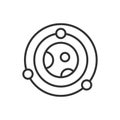 Solar System icon Royalty Free Stock Photo