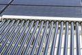 Solar Thermal Flat Panels With Evacuated Tube Collectors. Many Companies Are Installing Renewable Energy Sources II