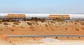 Solar thermal power station near Guadix, Spain Royalty Free Stock Photo