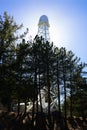 Solar tower telescope in Mt.Wilson