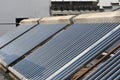 Solar water heater system 4 Royalty Free Stock Photo