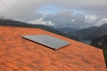 Solar water heating system Royalty Free Stock Photo