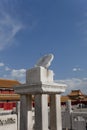 A solarium in the Forbidden City