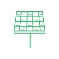 Solarpanel. Vector illustration decorative design Royalty Free Stock Photo