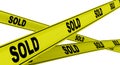 Sold. Labeled yellow warning tapes