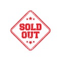 Sold Out Logo Badge