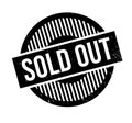 Sold Out rubber stamp Royalty Free Stock Photo