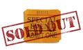 Sold Out special event Royalty Free Stock Photo