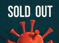 Sold out theme with a red virus