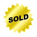 Sold Sign