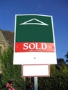 Sold sign