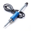 Soldering iron isolated on white background Royalty Free Stock Photo