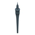 Soldering iron tip standing up with sharp point for precise work Royalty Free Stock Photo
