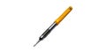 Soldering Iron With Yellow Handle. Essential Tool For Electronics And Diy Projects Isolated On Transparent Background Royalty Free Stock Photo