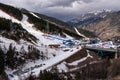 Soldeu, Andorra 03 18 2023: Audi FIS Ski World Cup Finals Andorra 2023, Grandvalira Soldeu - El Tarter (AND)