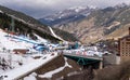 Soldeu, Andorra 03 18 2023: Audi FIS Ski World Cup Finals Andorra 2023, Grandvalira Soldeu - El Tarter (AND)