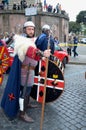 Soldier at ancient romans historical parade