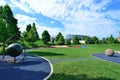 Soldier Field playground in Chicago