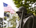 Soldier at Korean Memorial