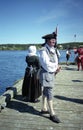 Soldier at Louisbourg fortress