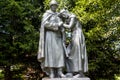 Soldier with mother. Soviet military memorial in memory of those killed in the Great Patriotic War 1941-1945