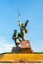 Soldier and Sailor, a soviet memorial to the defenders of Sevastopol in the Second World War. Crimea