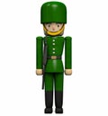 Soldier Toy with a Gun Royalty Free Stock Photo