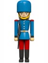 Soldier Toy in Blue and Red Uniform Royalty Free Stock Photo