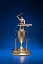 Soldier Trophy Royalty Free Stock Photo