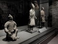 Soldier and warrior figures from Qin Shi Huang tomb mausoleum Terracotta Army museum in Xian, China Royalty Free Stock Photo