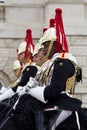 Soldiers from Blues and Royals Cavalry Regiment.