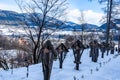 Soldiers\' Cemetery in Bruneck, Italy