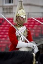 Soldiers from the Household Cavalry Regiment. At Horseguards Parade.