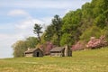 Soldiers Huts at Valley Forge Royalty Free Stock Photo