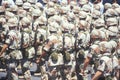 Soldiers Marching Royalty Free Stock Photo