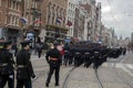Soldiers Marching At The Visit Of The President Of Italy At Amsterdam The Netherlands 9-11-2022