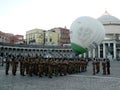 Soldiers in Naples Royalty Free Stock Photo