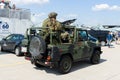 Soldiers and officers of the German army (Bundeswehr)