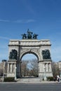 Soldiers' and Sailors' Memorial Arch Royalty Free Stock Photo