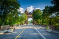 The Soldiers and Sailors Memorial Arch, in Hartford, Connecticut Royalty Free Stock Photo