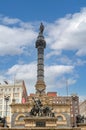 Soldiers and sailors Monument in downtown of city Cleveland, Ohio, USA Royalty Free Stock Photo