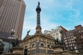 Soldiers and sailors Monument in downtown of city Cleveland, Ohio, USA Royalty Free Stock Photo