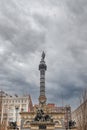 Soldiers and sailors Monument in downtown of city Cleveland, Ohio, USA Royalty Free Stock Photo