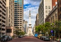 Soldiers' and Sailors' Monument in Indianapolis Royalty Free Stock Photo