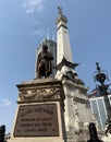 Soldiers and Sailors Monument in Indianapolis - INDIANAPOLIS, UNITED STATES - JUNE 05, 2023 Royalty Free Stock Photo