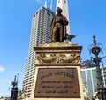 Soldiers and Sailors Monument in Indianapolis - INDIANAPOLIS, UNITED STATES - JUNE 05, 2023 Royalty Free Stock Photo